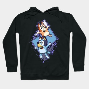 bluey funny Hoodie